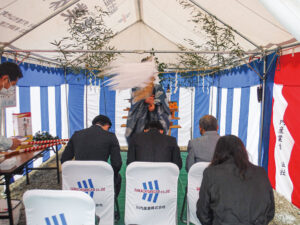 新築地鎮祭_施工事例_F様邸