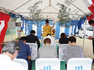 新築地鎮祭_施工事例_K様邸